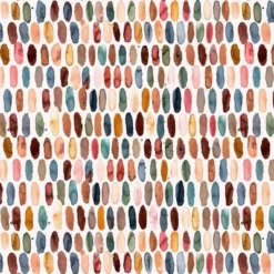 Ninola Designs Dashes Mineral Shower Curtain Pink - Deny Designs