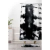Alison Janssen Shibori Bath Mat Black - Deny Designs
