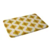 34"x21" Alisa Galitsyna Ornaments Memory Foam Bath Mat Yellow - Deny Designs