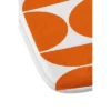 The Old Art Studio Mid Century Modern Memory Foam Bath Mat Orange - Deny Designs