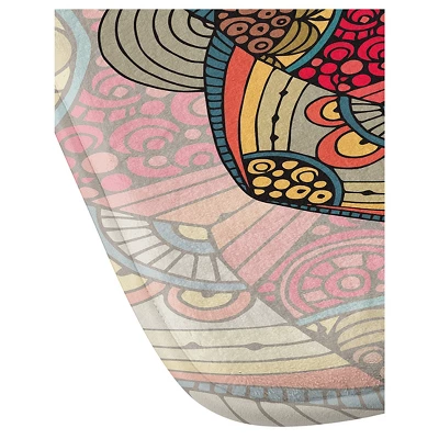 Valentina Ramos In The Garden Cushion Bath Mat Pink - Deny Designs 2 Valentina Ramos In The Garden Cushion Bath Mat Pink - Deny Designs - Image 2