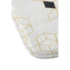 Florent Bodart Keziah Scandinavian Pattern Memory Foam Bath Mat Gold - Deny Designs