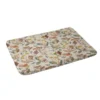 Colorful Wild Mushrooms Memory Foam Bath Mat - Deny Designs
