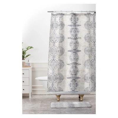 24" X 36" Holli Zollinger Eris Bath Mat Bath Mat Gray - Deny Designs 1 24" X 36" Holli Zollinger Eris Bath Mat Bath Mat Gray - Deny Designs