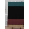 Color Poems Contemporary Color Block Shower Curtain - Deny Designs