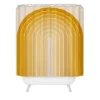 Colour Poems Gradient Arch XXV Shower Curtain Yellow - Deny Designs