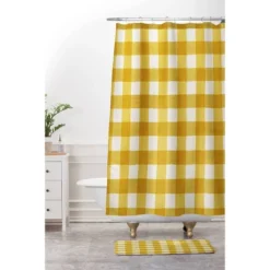 Gingham Memory Foam Bath Mat - Deny Designs -Deny Designs Sales GUEST 2ef8900b d2e3 4329 abb7 686dd78fcf6c