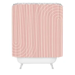 Colour Poems Minimal Line Curvature Shower Curtain - Deny Designs 7 Colour Poems Minimal Line Curvature Shower Curtain - Deny Designs -Deny Designs Sales GUEST 33d64f6d cc0a 4941 b6e9 34600dea0803