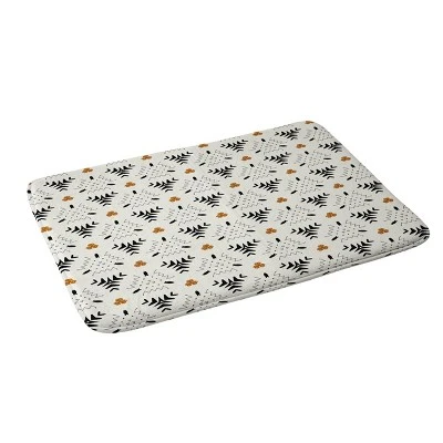 34"x21" Sheila Wenzel-Ganny Western Geo Memory Foam Bath Mat Beige - Deny Designs 1 34"x21" Sheila Wenzel-Ganny Western Geo Memory Foam Bath Mat Beige - Deny Designs