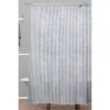 Holli Zollinger Aegean Striped Shower Curtain Blue - Deny Designs