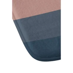Colour Poems Minimal Retro Striped Memory Foam Bath Mat Blue/Pink - Deny Designs -Deny Designs Sales GUEST 4365d2f3 817b 4801 ba9f 95d9308644b5