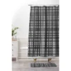 Lisa Argyropoulos Holiday Plaid Modern Coordinate Christmas Memory Foam Bath Mat Black/White - Deny Designs
