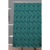 Holli Zollinger Maisey Shower Curtain Green - Deny Designs