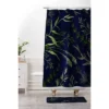 36"x24" Iveta Abolina Margaux III Memory Foam Bath Mat Navy/Green - Deny Designs