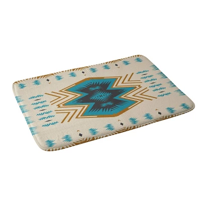 34"x21" Holli Zollinger Memory Foam Bath Mat Beige - Deny Designs 1 34"x21" Holli Zollinger Memory Foam Bath Mat Beige - Deny Designs