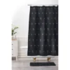 Holli Zollinger Palma Dark Bath Mat Black - Deny Designs