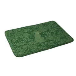 Cheetah Spring Collection Memory Foam Bath Mat - Deny Designs