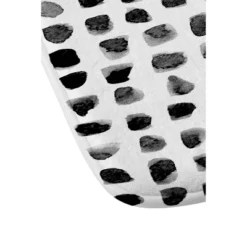 Summer Sun Home Art Dots Memory Foam Bath Mat White - Deny Designs -Deny Designs Sales GUEST 55a472d3 6c2f 45d2 96d1 a9e5687da201