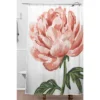Nadia M Lopez Peony Bloom Shower Curtain Pink - Deny Designs