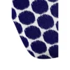 Natalie Baca Ikat Ovals Memory Foam Bath Mat Blue - Deny Designs
