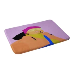 34"x21" Thanks Bath Mat - Deny Designs