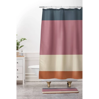 Color Poems Contemporary Color Block Shower Curtain - Deny Designs 6 Color Poems Contemporary Color Block Shower Curtain - Deny Designs - Image 6