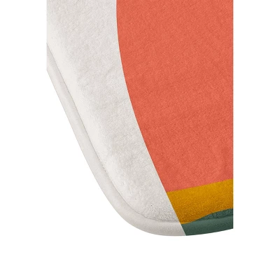 Oris Eddu Tropical Landscape Bath Mat Orange - Deny Designs 2 Oris Eddu Tropical Landscape Bath Mat Orange - Deny Designs - Image 2