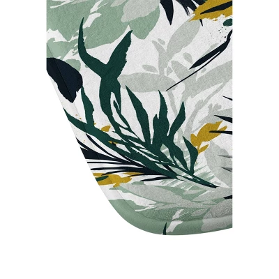 Marta Barragan Camarasa Botanical Brushstrokes Bath Mat - Deny Designs 2 Marta Barragan Camarasa Botanical Brushstrokes Bath Mat - Deny Designs - Image 2