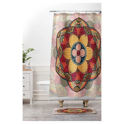 Valentina Ramos In The Garden Cushion Bath Mat Pink - Deny Designs 3 Valentina Ramos In The Garden Cushion Bath Mat Pink - Deny Designs - Image 3