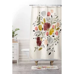 Kelli Murray Bloom Memory Foam Bath Mat - Deny Designs