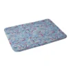 Ninola Design Rain Drops Memory Foam Bath Mat Blue - Deny Designs