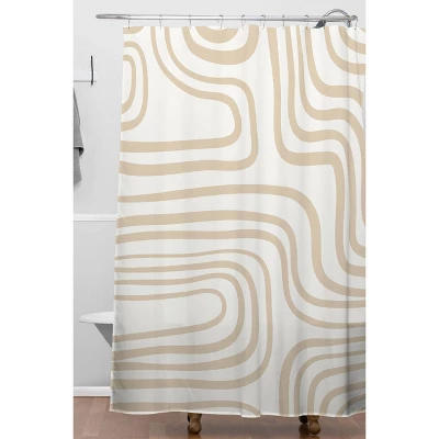 Iveta Abolina Coeur Shower Curtain Neutral - Deny Designs 1 Iveta Abolina Coeur Shower Curtain Neutral - Deny Designs