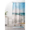 Take Me There Shower Curtain Blue - Deny Designs