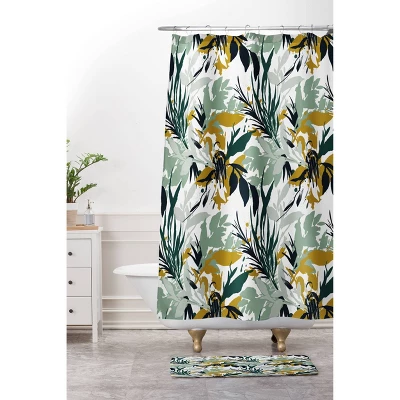 Marta Barragan Camarasa Botanical Brushstrokes Bath Mat - Deny Designs 1 Marta Barragan Camarasa Botanical Brushstrokes Bath Mat - Deny Designs