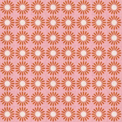 Schatzi Brown Retro Jumbo Daisy Pink Shower Curtain Green - Deny Designs 1 Schatzi Brown Retro Jumbo Daisy Pink Shower Curtain Green - Deny Designs