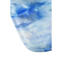 Wonder Forest Connecting Stars Memory Foam Bath Mat Blue - Deny Designs