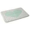 Allyson Johnson Hello Beautiful Heart Cushion Bath Mat Mint - Deny Designs