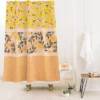 Blush Lemons Shower Curtain Beige - Deny Designs