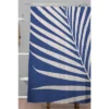 Modern Tropical Vintage Indigo Palm Shower Curtain Blue - Deny Designs