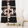 Urban Wild Studio South Shore Shower Curtain Black - Deny Designs