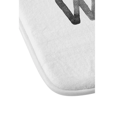 'Life Is Wonderful' Memory Foam Bath Mat - Deny Designs 2 'Life Is Wonderful' Memory Foam Bath Mat - Deny Designs - Image 2