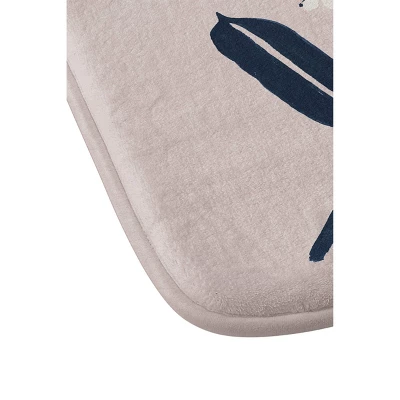 Megan Galante Boho Botanica Memory Foam Bath Mat Brown - Deny Designs 1 Megan Galante Boho Botanica Memory Foam Bath Mat Brown - Deny Designs