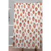 Ninola Design Strawberries Countryside Summer Shower Curtain Red - Deny Designs