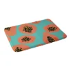 Erika Stallworth Papaya Sky Tropical Fruit Heavy Memory Foam Bath Mat - Deny Designs