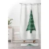Monika Strigel Farmhouse Christmas Tree Memory Foam Bath Mat Green - Deny Designs
