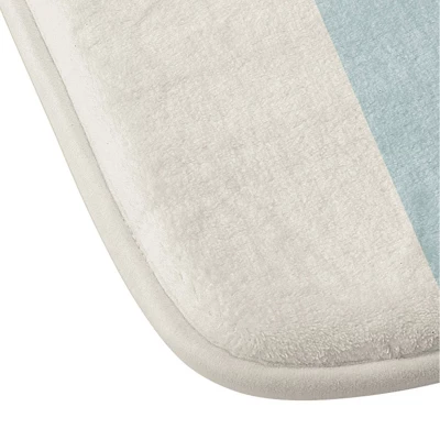 Gale Switzer Flower Market Oxeye Daisies Heavy Memory Foam Bath Mat Blue - Deny Designs 2 Gale Switzer Flower Market Oxeye Daisies Heavy Memory Foam Bath Mat Blue - Deny Designs - Image 2