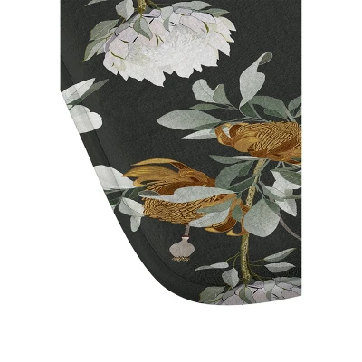 Iveta Abolina Helaine Night Memory Foam Bath Mat Black - Deny Designs 1 Iveta Abolina Helaine Night Memory Foam Bath Mat Black - Deny Designs