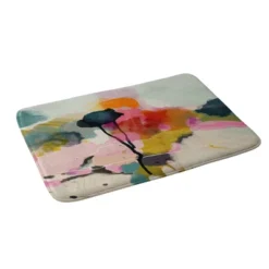Paysage Abstract Memory Foam Bath Mat - Deny Designs