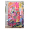 Floral Tropical Shower Curtain Pink - Deny Designs