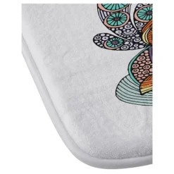 Valentina Ramos Little Fish Cushion Bath Mat Orange - Deny Designs -Deny Designs Sales GUEST d52473e6 c89f 4634 9b1d a99114f8abc6